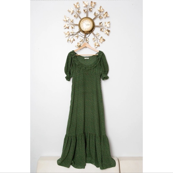 ✨ DÔEN Olive Dress in Green Martha’s Vineyard ✨ - Picture 4 of 9